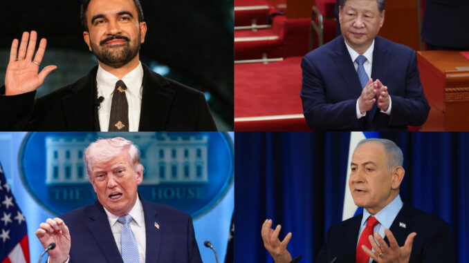 Trump, Xi, Netanyahu y Mamdani, entre los líderes más influyentes de 2026, según Time