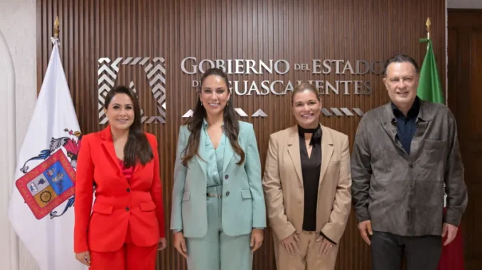 Maru Campos se reúne con gobernadores de Aguascalientes, Guanajuato y Querétaro