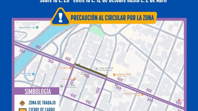 Rehabilitará JMAS Chihuahua línea de agua potable en la colonia Guadalupe