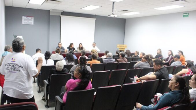 Encabeza Fiscal Occidente reunión con familiares de desaparecidos