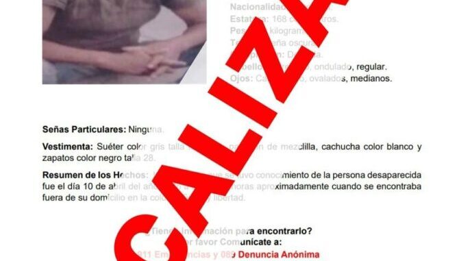 Localiza Fiscalía a adulto mayor con reporte de ausencia en Chihuahua