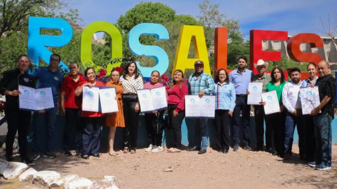 Entrega Secretaría de Turismo 16 Distintivos de Calidad Turística a empresas de Rosales