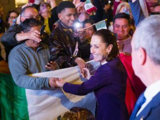 Videos: Sheinbaum llega a España; así fue recibida en Barcelona