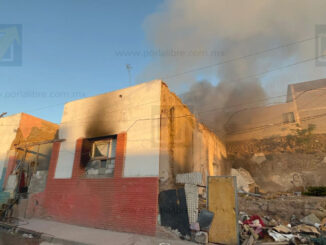 Arde «picadero» en la colonia Santo Niño