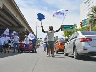 Promocionan la página Que Bonilla es Chihuahua en cruceros de la ciudad