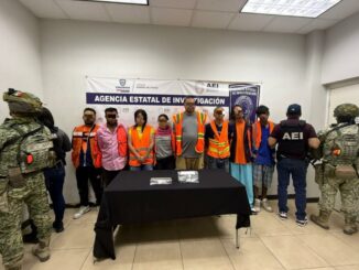 En cateo a ‘picadero’, captura COE a ocho personas en posesión de drogas