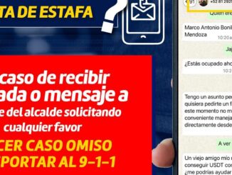 Advierte Gobierno Municipal sobre números falsos que suplantan al alcalde Marco Bonilla