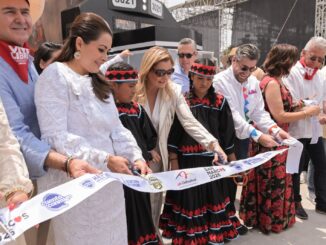 Maru Campos encabeza delegación chihuahuense en el arranque de la Feria Nacional de San Marcos 2026