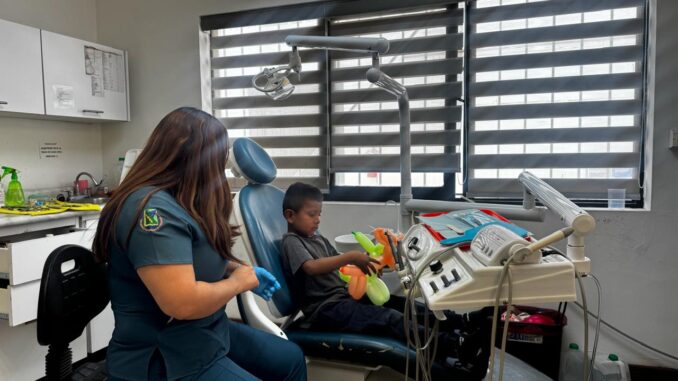 Valoración y atención bucal: Municipio ofrece consulta dental para niños